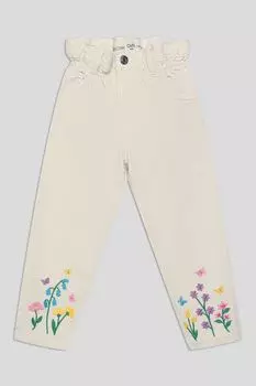 Джинсы с высокой посадкой и принтом OVS