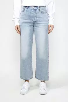 Джинсы с высокой посадкой Ribcage LEVI'S