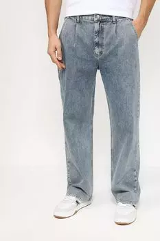 Джинсы с защипами с эффектом потертости Dunst