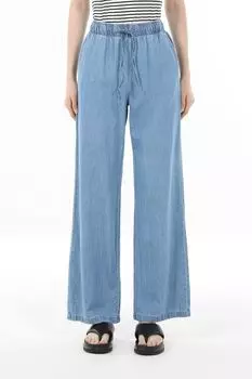 Джинсы широкого кроя на эластичном поясе OVS