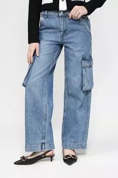 Джинсы широкого кроя с карманами OVS