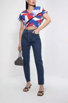 Джинсы-скини с высокой талией Perspective