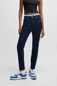 Джинсы скинни из эластичного денима HUGO