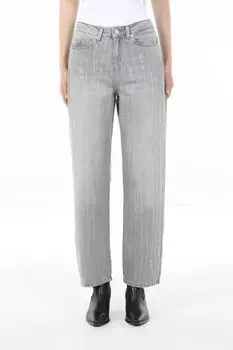 Джинсы со стразами Karl Lagerfeld