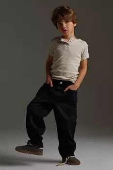 Джинсы свободного кроя Happy Baby