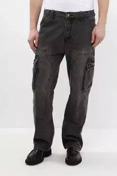 Джинсы свободного кроя с карманами Guess Jeans