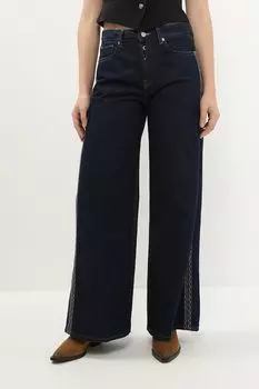 Джинсы свободного кроя с вышивкой PEPE JEANS