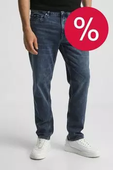 Джинсы зауженного кроя BOSS