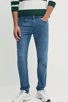 Джинсы зауженного кроя BOSS