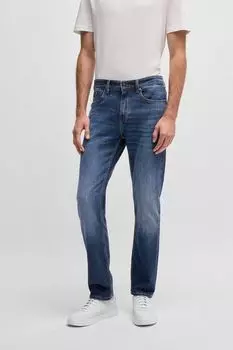 Джинсы зауженного кроя BOSS