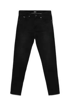 Джинсы зауженного кроя BOSS