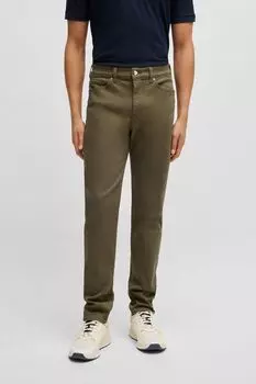 Джинсы зауженного кроя BOSS