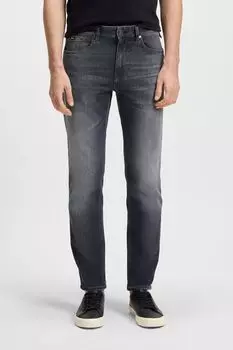 Джинсы зауженного кроя BOSS