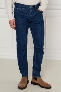 Джинсы зауженного кроя BOSS