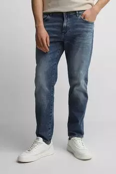 Джинсы зауженного кроя BOSS