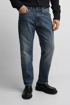 Джинсы зауженного кроя BOSS