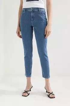 Джинсы зауженного кроя Comma