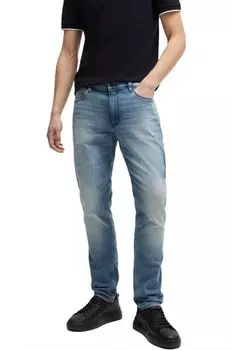 Джинсы зауженного кроя HUGO