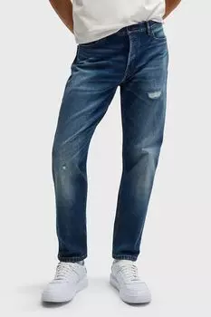 Джинсы зауженного кроя HUGO