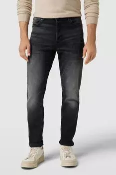 Джинсы зауженного кроя HUGO