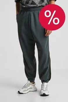 Джоггеры хлопковые на эластичном поясе Ea7