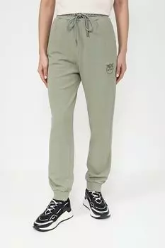 Джоггеры хлопковые на кулиске Pinko
