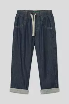Джоггеры из деним Benetton