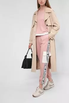 Джоггеры с логотипом бренда TWINSET