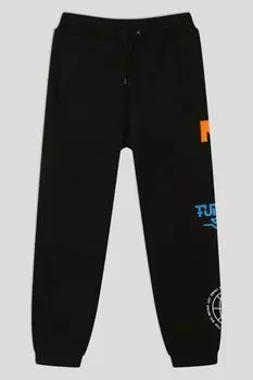 Джоггеры с принтом Reporter Young