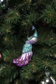 Елочная игрушка Павлин Holiday Classics
