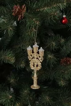 Елочная игрушка Старинный фонарь 3D Holiday Classics