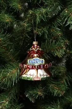 Елочная игрушка стеклянная Circus Kersten