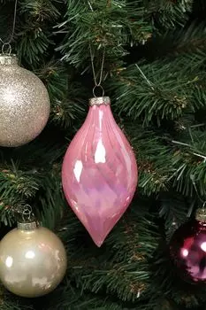 Елочная игрушка стеклянная COSY @ HOME