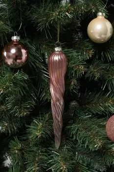 Елочная игрушка стеклянная COSY @ HOME