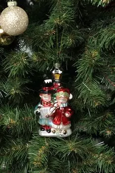 Елочная игрушка стеклянная Дети Holiday Classics