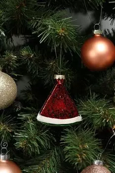 Елочная игрушка стеклянная Долька арбуза Holiday Classics