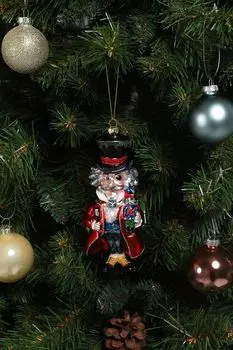 Елочная игрушка стеклянная Дроссельмейер Holiday Classics