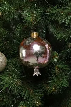 Елочная игрушка стеклянная EDG