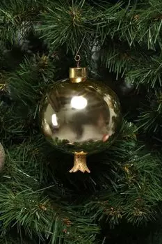 Елочная игрушка стеклянная EDG