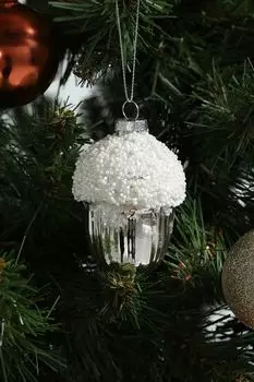 Елочная игрушка стеклянная GOODWILL