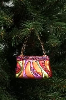 Елочная игрушка стеклянная Kersten