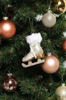 Елочная игрушка стеклянная Конек фигурный Holiday Classics