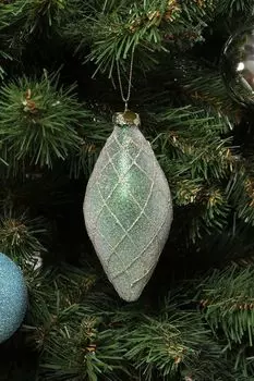 Елочная игрушка стеклянная Луковка в ассортименте Triumph Nord