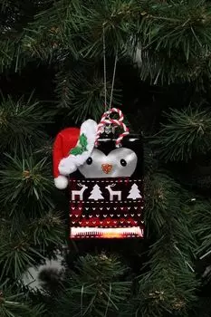 Елочная игрушка стеклянная Подарочный пакет Holiday Classics