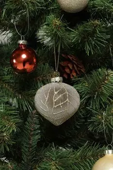 Елочная игрушка стеклянная в ассортименте COINCASA