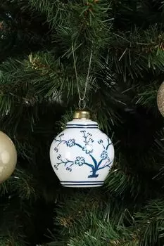 Елочная игрушка стеклянная в ассортименте GOODWILL