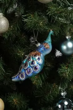 Елочная игрушка стеклянная Жар-птица GOODWILL