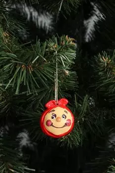 Елочное украшение Колобок Подари мне крылья