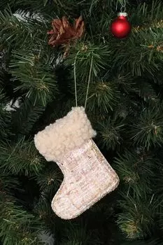 Елочное украшение Носок COSY @ HOME