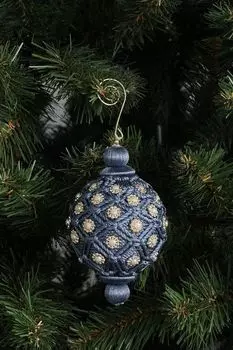 Елочное украшение Palla Silk COINCASA